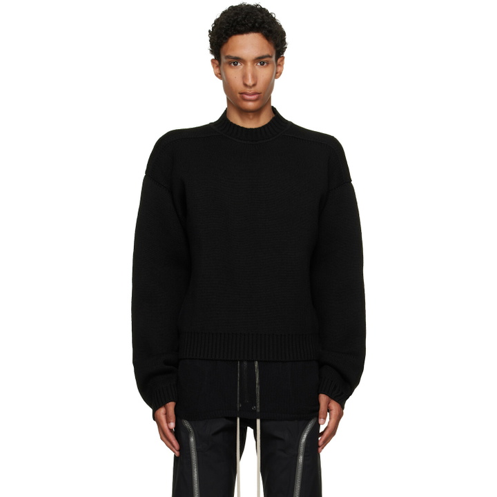 Photo: Rick Owens Black Tower Tommy Reversible Sweater