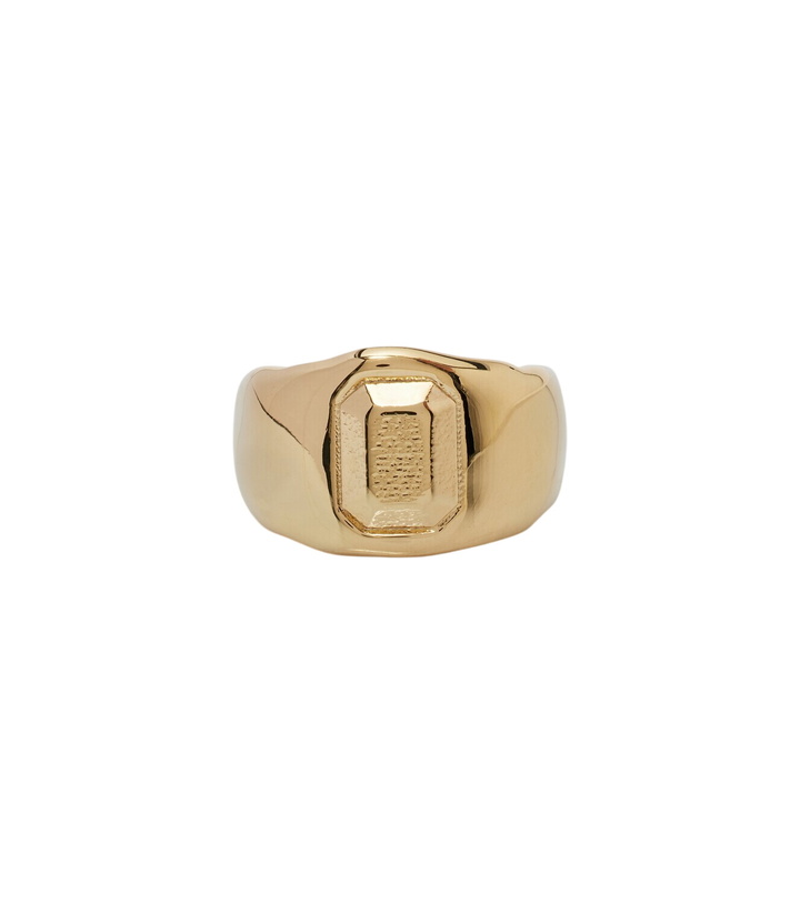 Photo: Oscar de la Renta Gold-plated ring