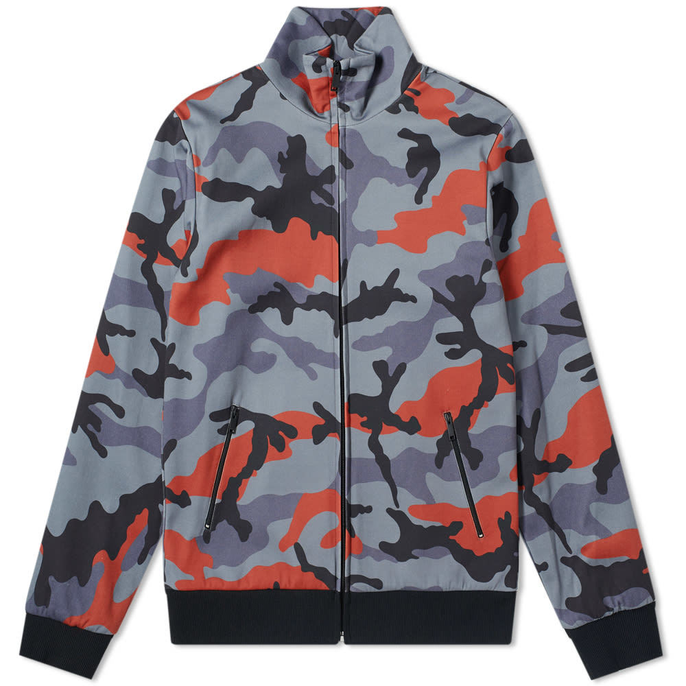 Valentino VLTN Monogram Print Camouflage Track Jacket