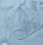 A.P.C. - David Cotton-Chambray Shirt - Blue