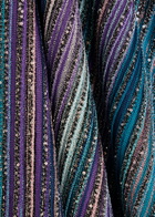 Missoni Striped Embellished Metallic-knit Maxi Skirt Multicoloured