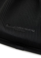 Alexander Wang Ryan Ribbed-knit top Handle bag - Black - One Size