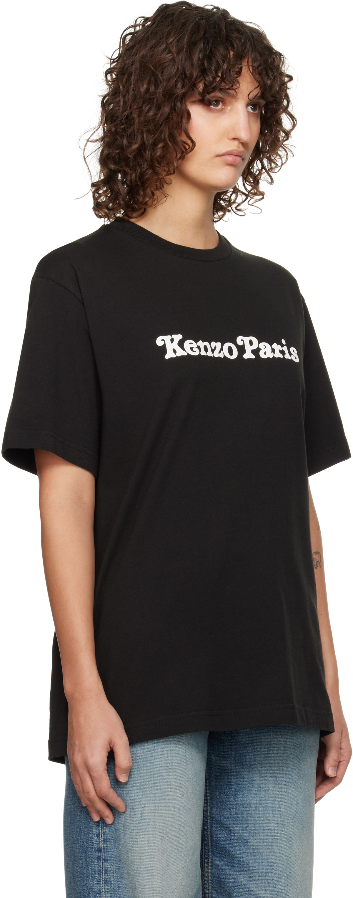 Kenzo Black Kenzo Paris VERDY Edition Oversized T-shirt Kenzo