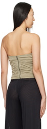 Miaou Khaki Alisha Corset