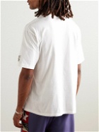 KAPITAL - Rookie Logo-Print Cotton-Jersey T-Shirt - White