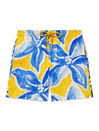 Vilebrequin - Mahina Straight-Leg Mid-Length Recycled Swim Shorts - Yellow