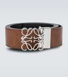 Loewe - Anagram leather belt