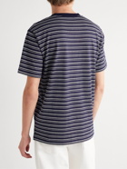 Norse Projects - Johannes Striped Organic Cotton-Jersey T-Shirt - Blue