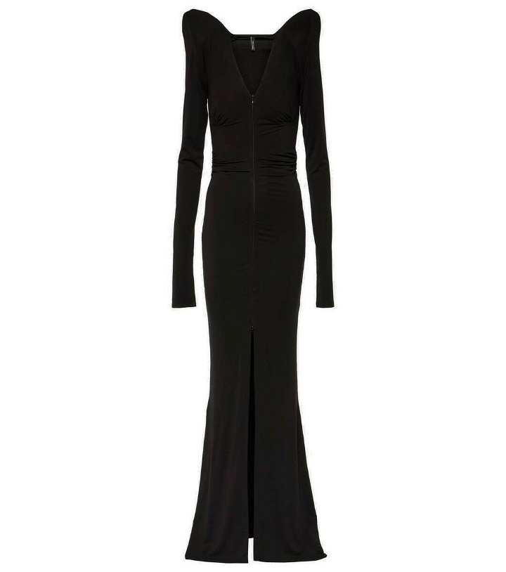 Photo: Entire Studios Ruched jersey maxi dress