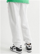 Pasadena Leisure Club - Day Off Tapered Printed Cotton-Jersey Sweatpants - White