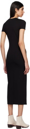 rag & bone Black Lily Midi Dress