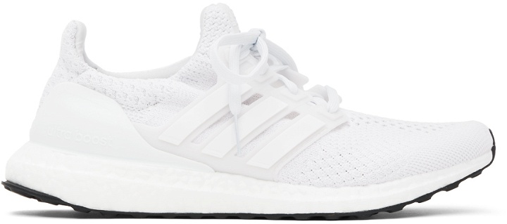 Photo: adidas Originals White Ultraboost 5.0 DNA Sneakers