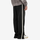 Nahmias Men's Heavy Cotton Track Pants in Black