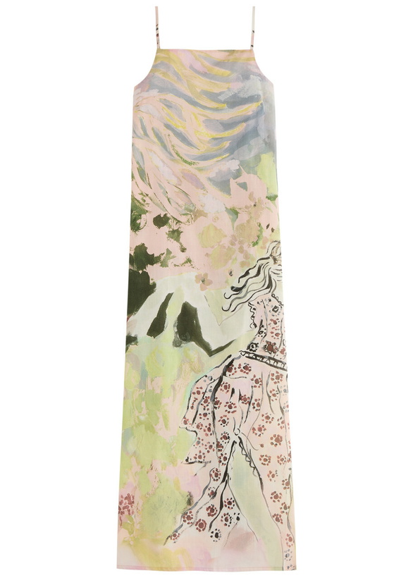 Photo: Desmond & Dempsey Dreamland Printed Cotton Nightdress Multicoloured