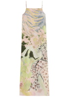 Desmond & Dempsey Dreamland Printed Cotton Nightdress Multicoloured