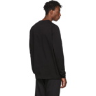 Rick Owens Black Larry Short Crewneck Sweatshirt