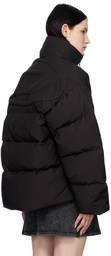 Diesel Black W-Oval Down Jacket