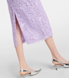 Carolina Herrera Lace guipure pencil skirt