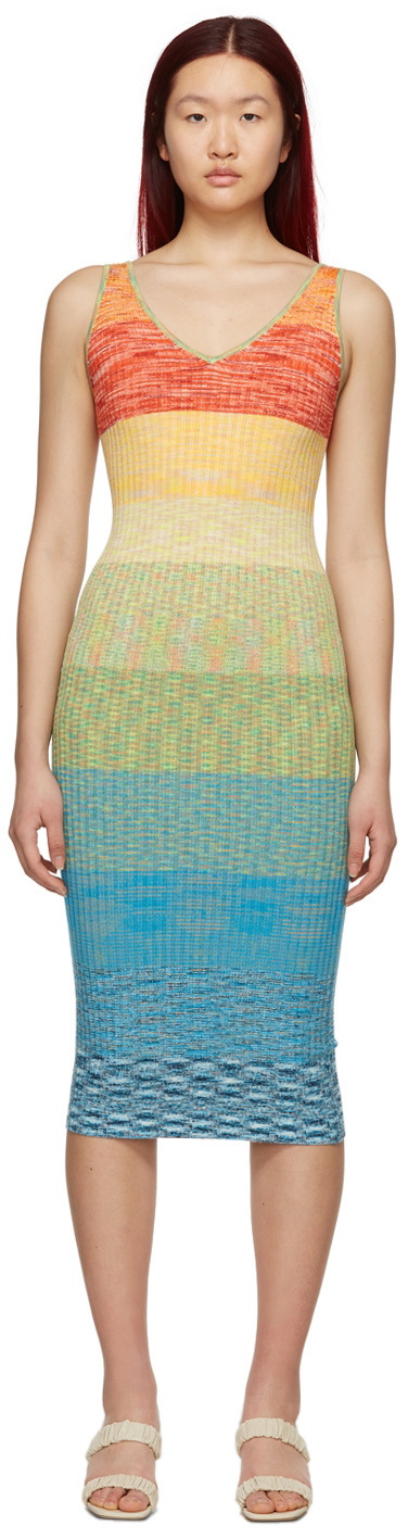 Staud Multicolor Dana Dress