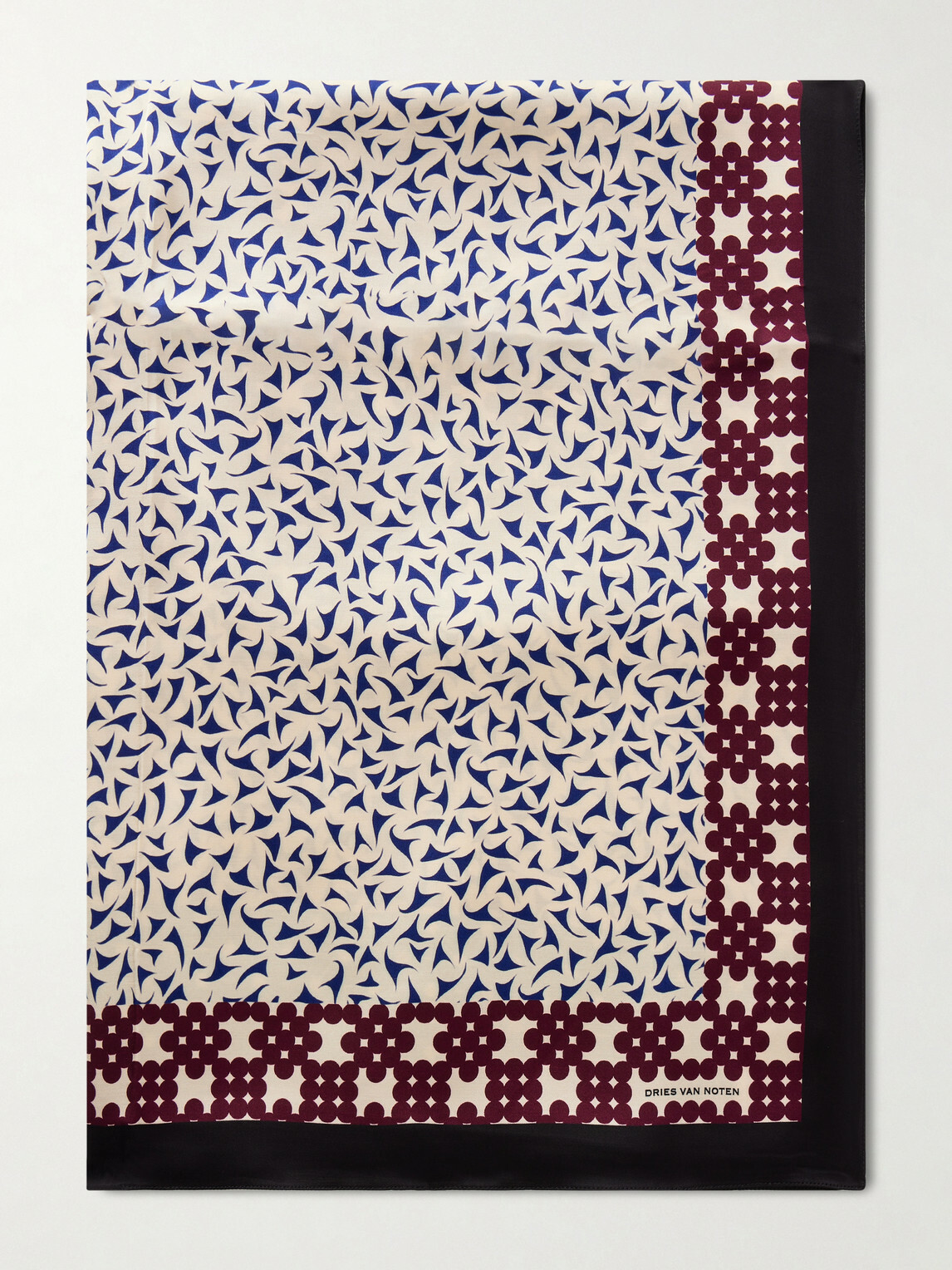 Dries Van Noten - Printed Satin Scarf Dries Van Noten