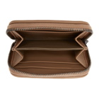 Bottega Veneta Pink Intrecciato Small Zip Around Wallet