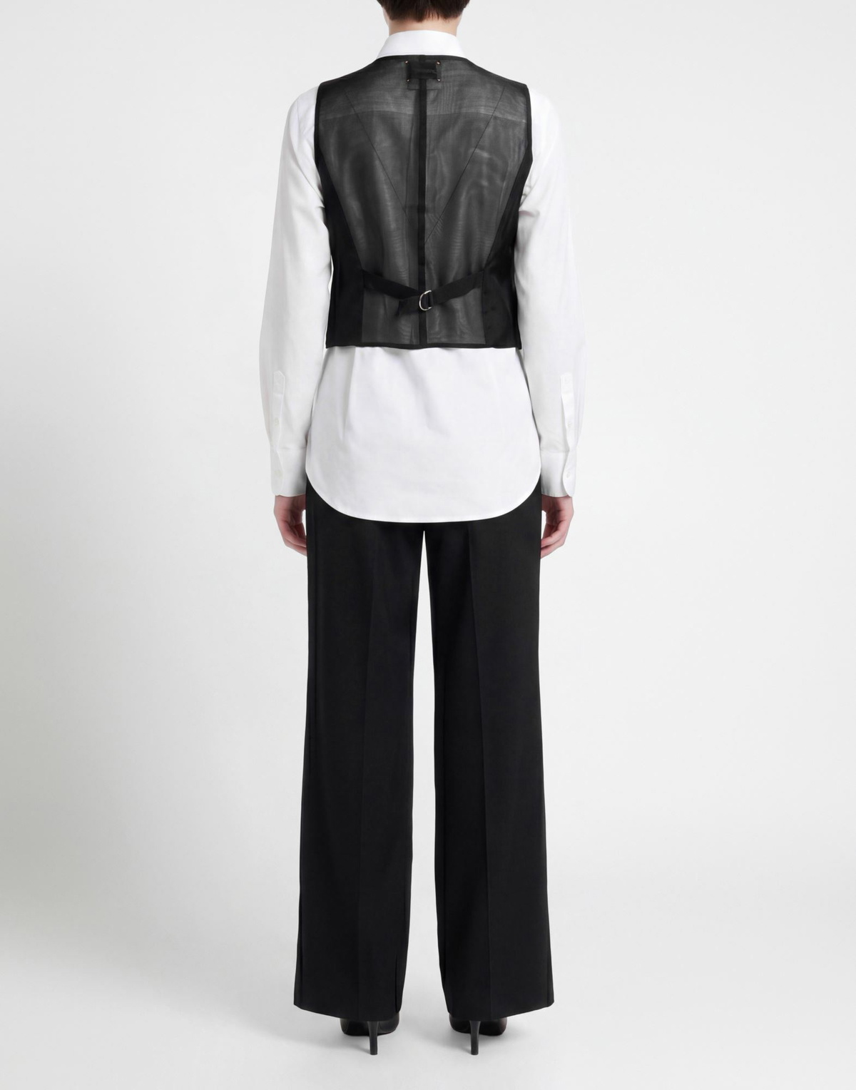 Forte_forte Womens Tailored Vest in Black