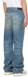 AMIRI Indigo Shotgun Jeans