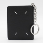 Maison Margiela Black Leather Four Stitches Card Holder