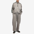 Adidas x SFTM Jacket in Dove Grey/Collegiate Green