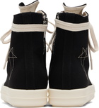 Rick Owens DRKSHDW Black Concordians Vegan Sneaks Sneakers