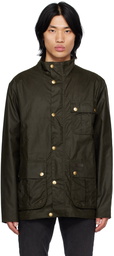 Barbour Brown Dunlin Wax Jacket