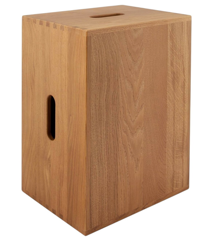 Photo: Cassina LC14 Maison du Brésil by Le Corbusier oak stool