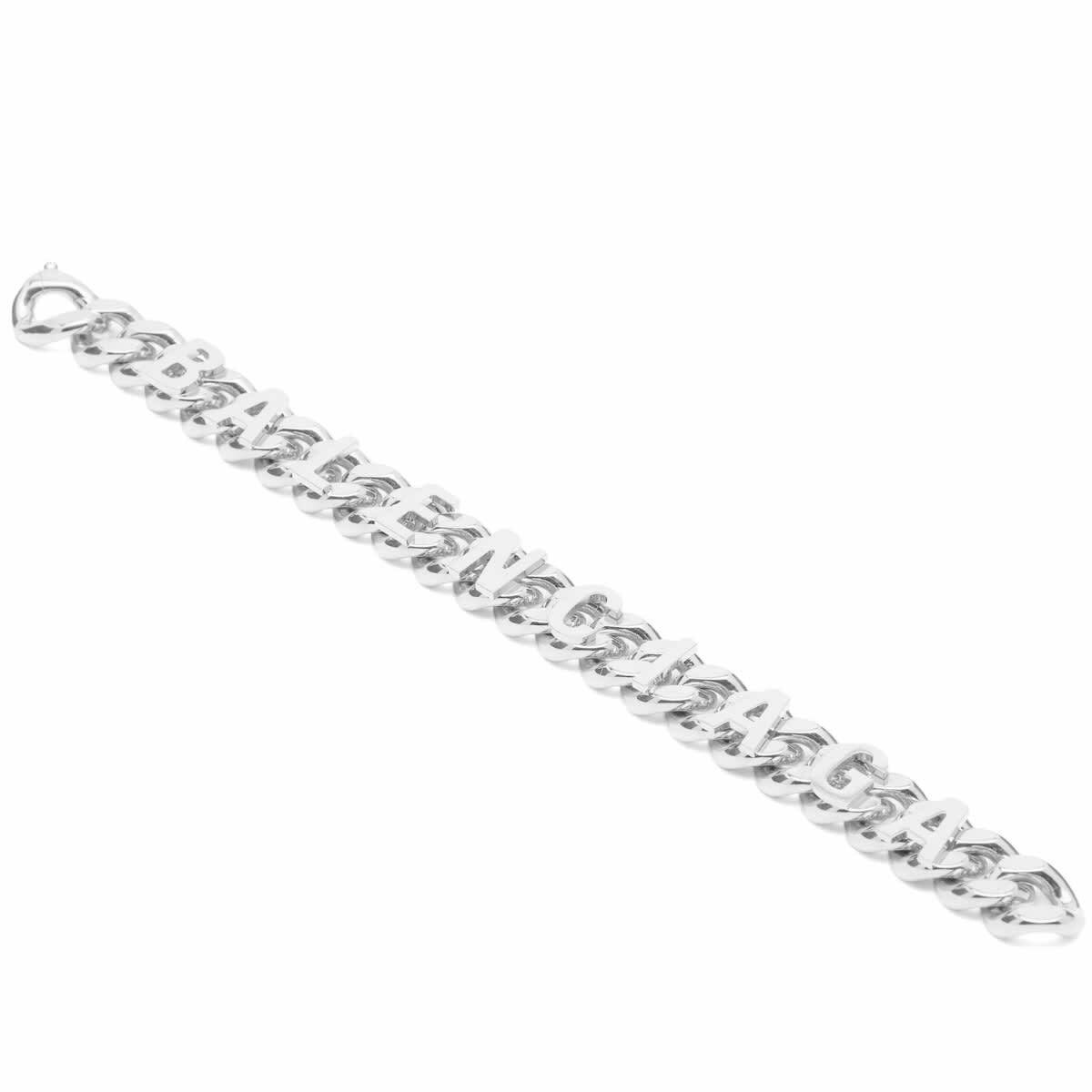 Men's Tags Bracelet in Antique Silver