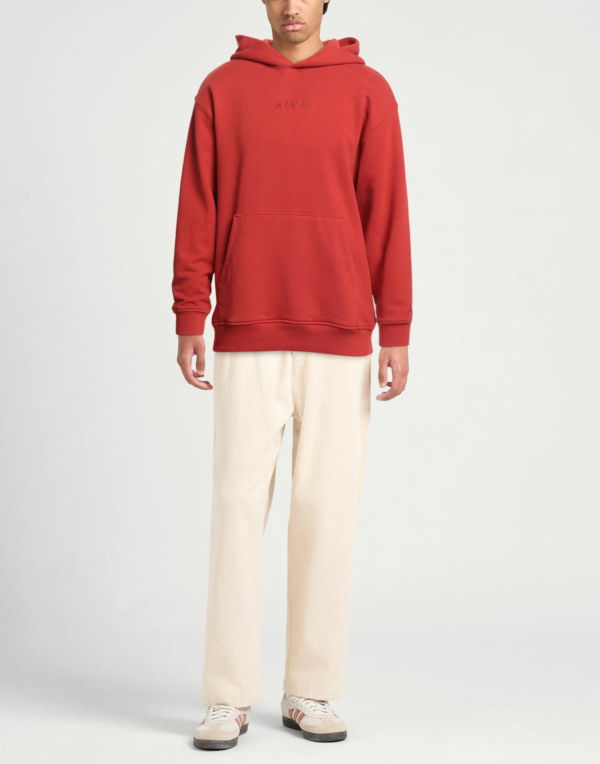 Jordan Mens Sweatshirt Rust