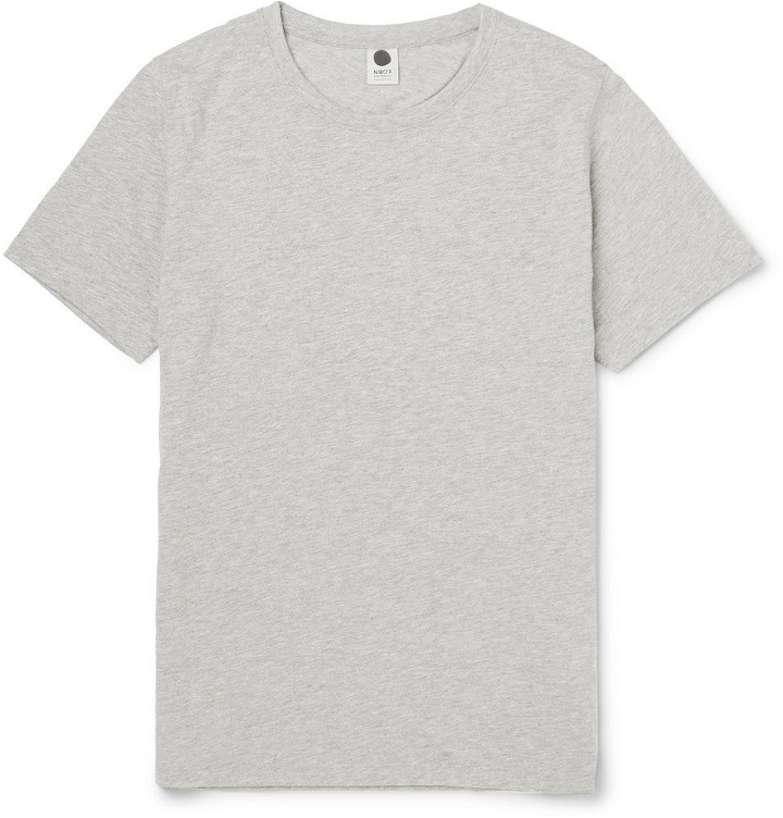 Photo: NN07 - Pima Cotton-Blend T-Shirt - Men - Gray