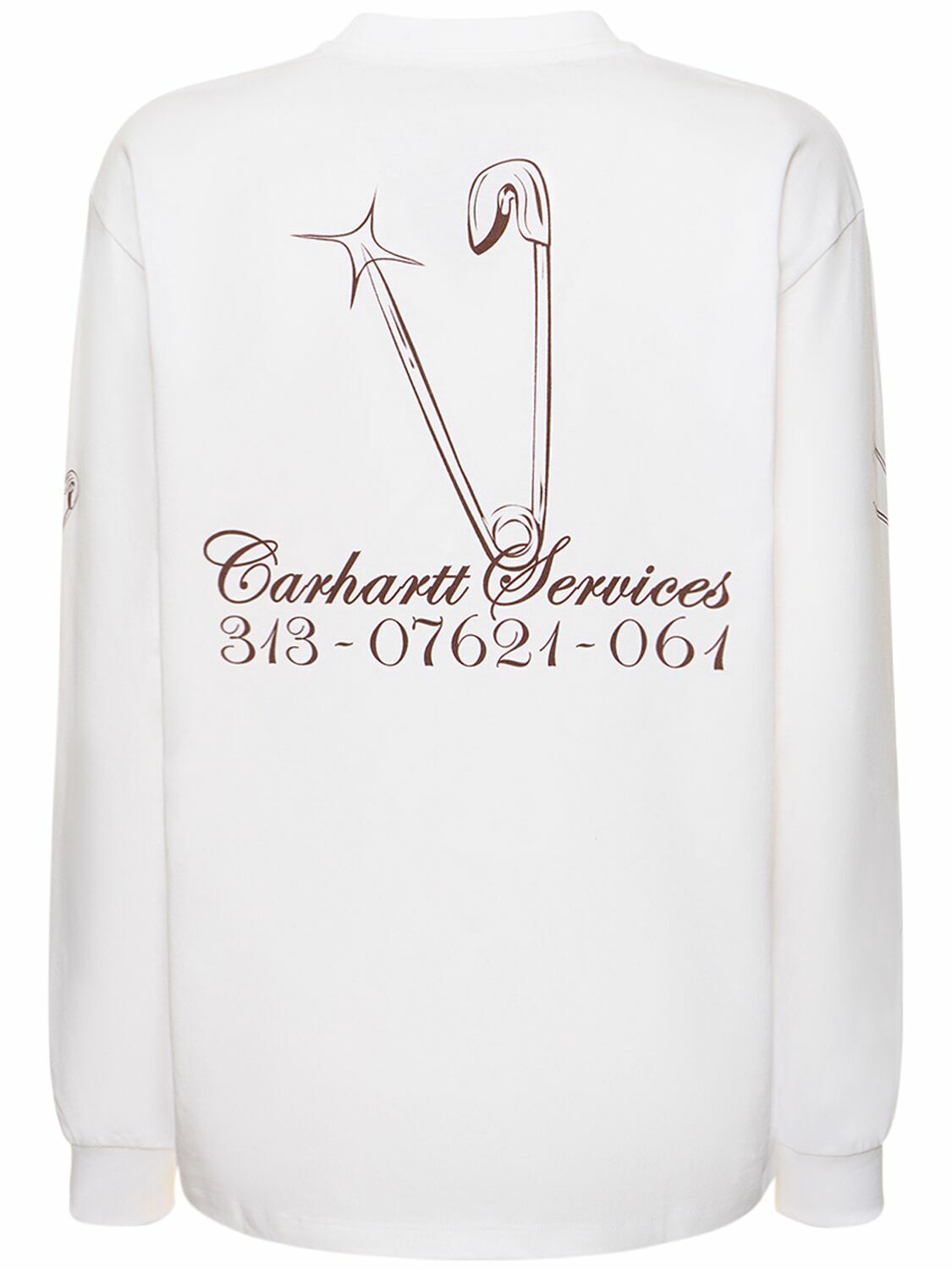 CARHARTT WIP - Safety Pin Long Sleeve T-shirt