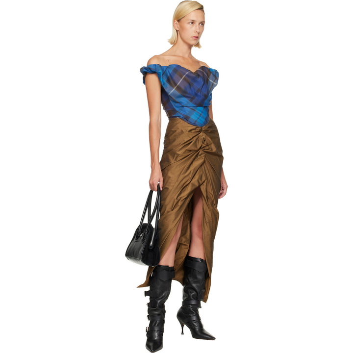 Photo: Vivienne Westwood Khaki Kendall Corset Blouse