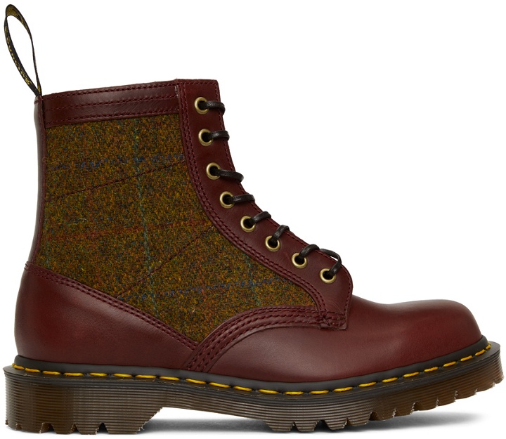 Photo: Dr. Martens Burgundy 'Made in England' 1460 Boots