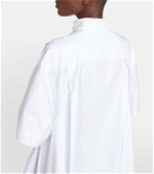 The Row Bredel oversized cotton poplin shirt dress