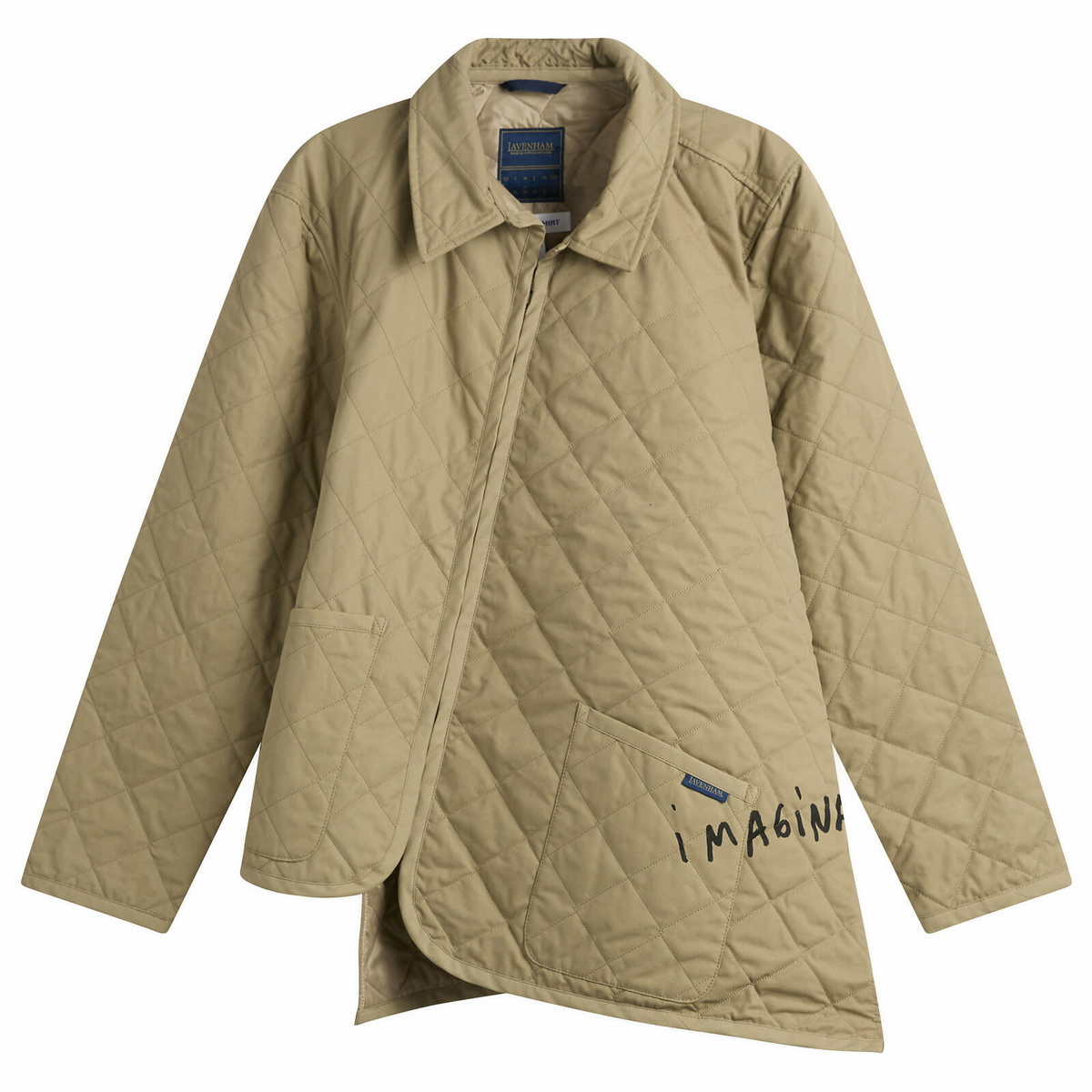 Comme des Garçons SHIRT Men's Lavenham Shirt in Beige