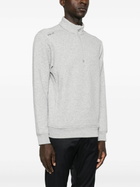 RLX Ralph Lauren Grey Quilted Half-Zip Sweatshirt