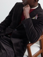 Zegna - Cotton-Blend Corduroy Suit Jacket - Brown