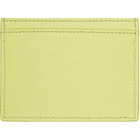 Vivienne Westwood Green Flat Card Holder
