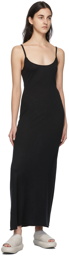 Le Kasha Black Andorre Cashmere Dress