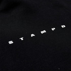 Stampd Men's Strike Logo Bandana Hoody in Black