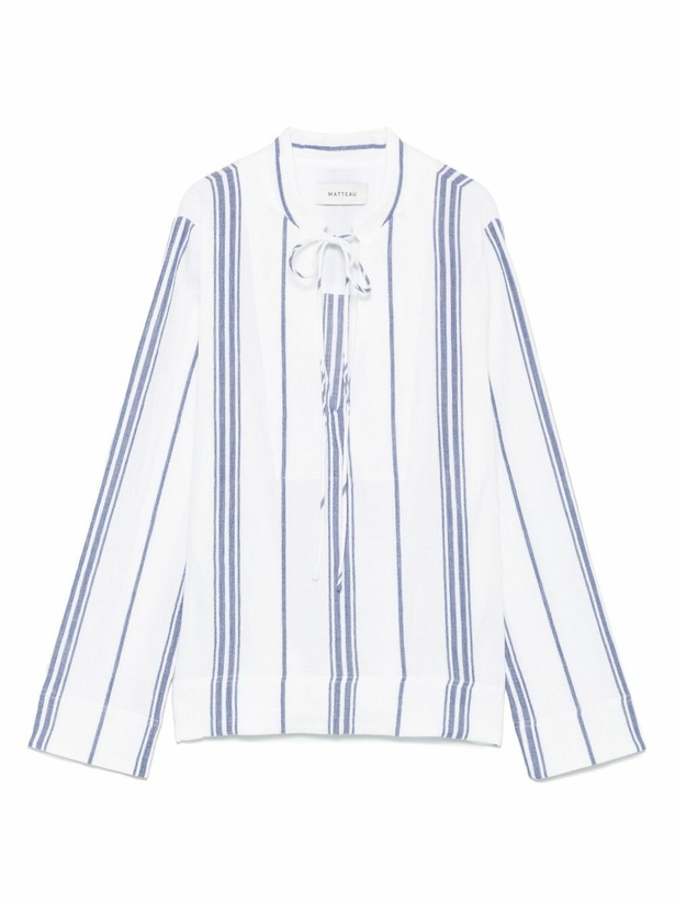 Photo: Matteau Fisherman Popover Blouse