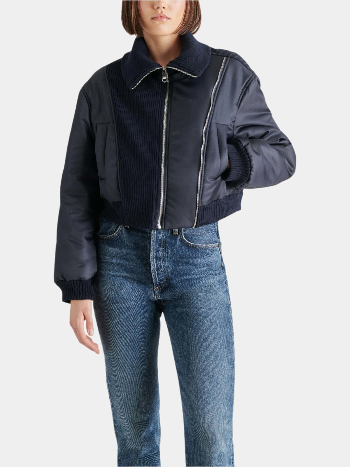 Steve Madden Storm Jacket in Navy