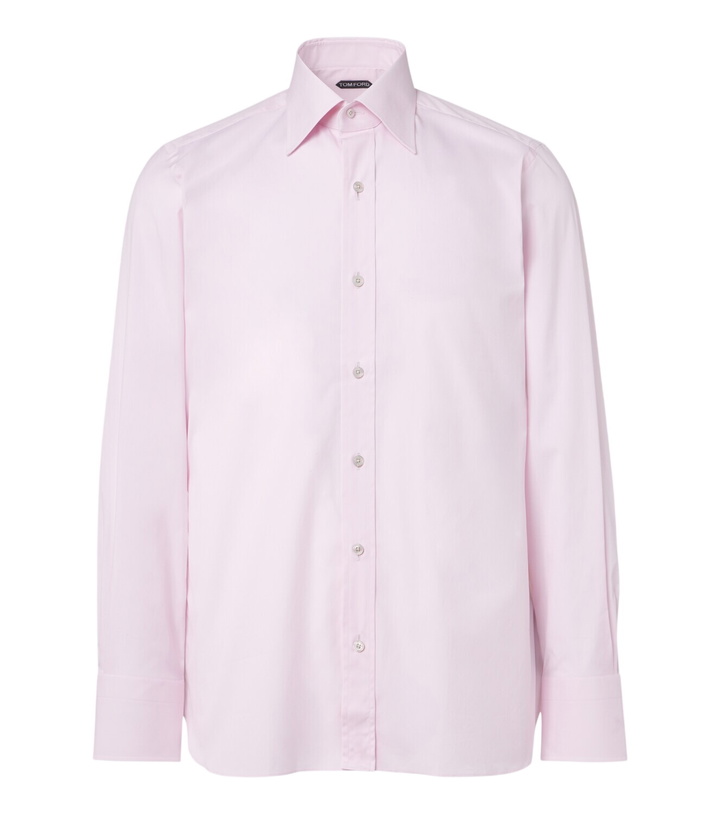 Photo: Tom Ford Cotton poplin shirt