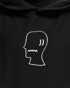 Brain Dead BRAIN DEAD LOGO HEAD HOODIE Black Mens Hoody