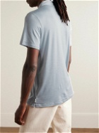 Onia - Everyday Stretch-Jersey Polo Shirt - Blue